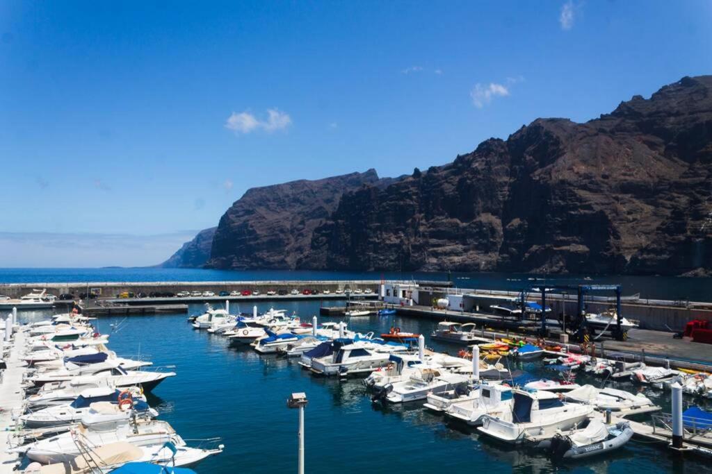 Beachfront & Sunny Apartment Los Gigantes Акантиладо-де-Лос-Хигантес Экстерьер фото